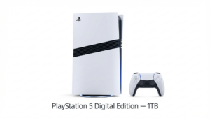 Next-Gen Gaming | 4K HDR | Ultra-High Speed SSD | Haptic Feedback | No Disc Drive | PS5