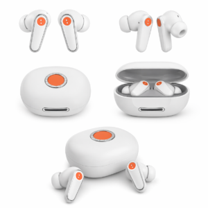 Faster Futura AI-200 Wireless Earbuds – Bluetooth 5.0, ANC + ENC, Long Battery Life